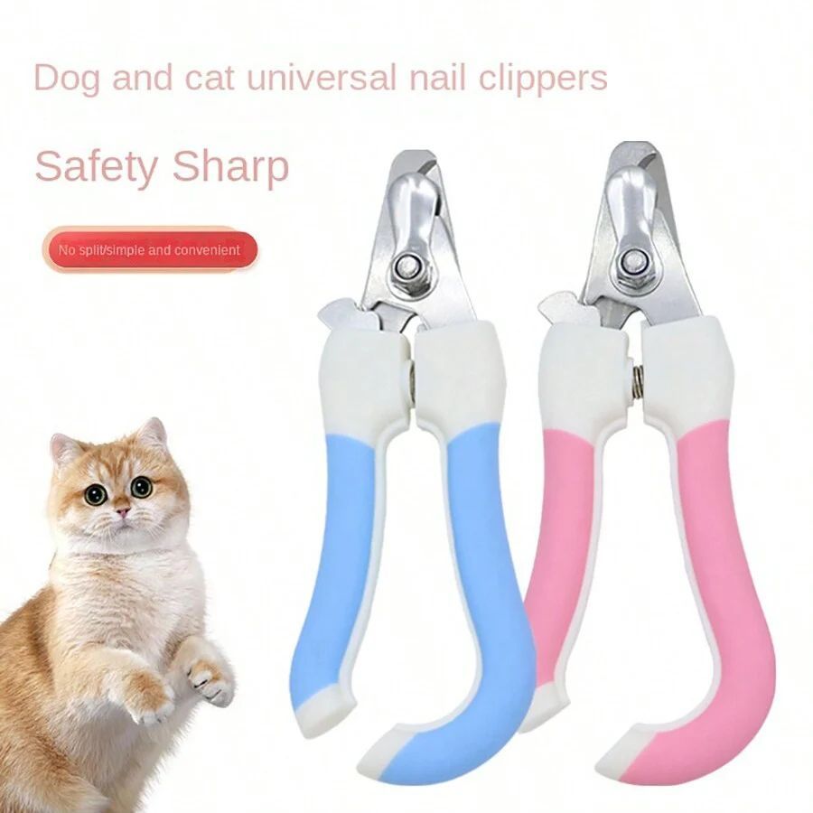 Ciseaux à Ongles pour Animaux – Coupe-Ongles pour Chiens et Chats avec Lime Intégrée